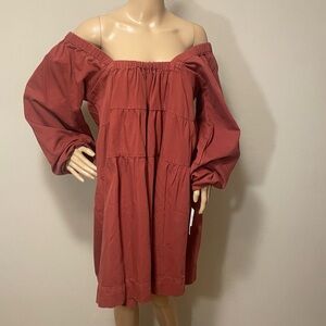 Free People Lou Jean Babydoll Dress
